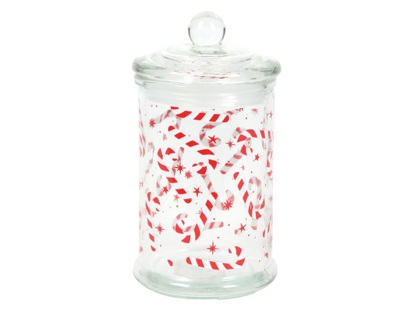 Vorratsglas ZUCKERSTANGE in mehrfarbig aus Glas