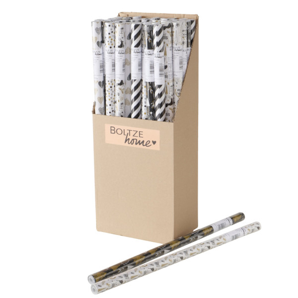 Geschenkpapierrolle ELOISE in mehrfarbig aus Papier