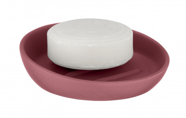 Seifenablage BADI in rosa aus Keramik