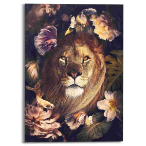 Glasbild JUNGLE LION Glasbild JUNGLE LION