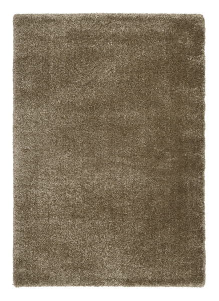 Teppich MODA Shaggy in hellbraun aus Polypropylen