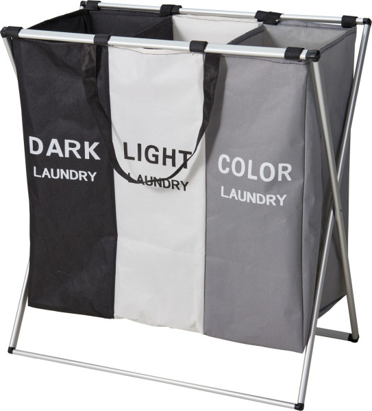 Wäschesammler LAUNDRY in mehrfarbig aus Polyester