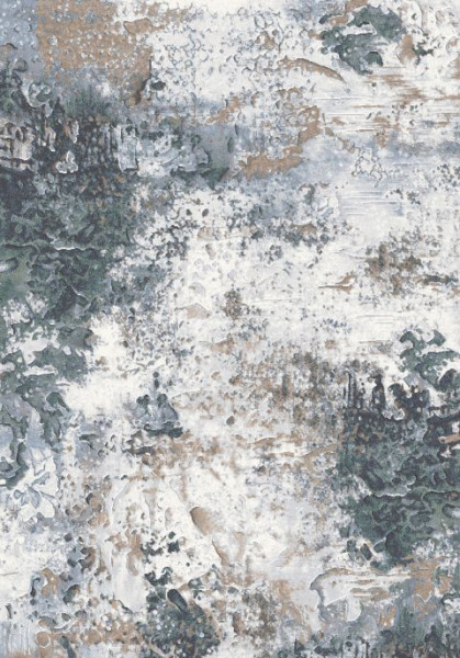 Teppich ARGENTUM in grau aus Synthetik