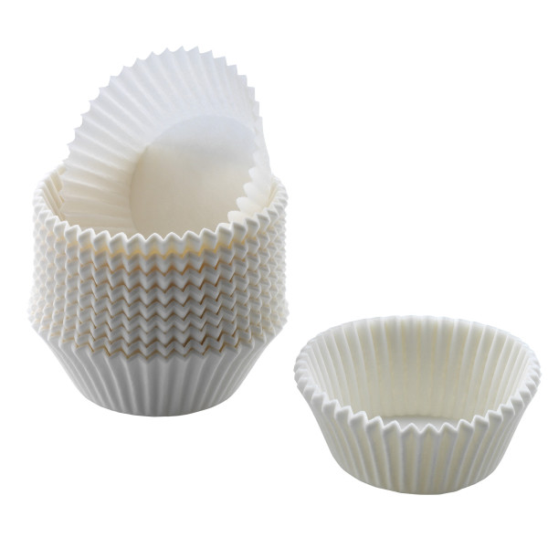 Muffin KAISER Papierbackform - MINI in weiß aus Papier