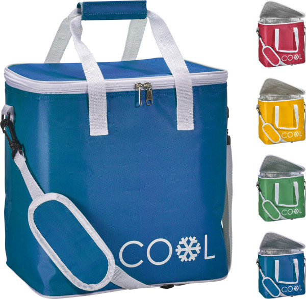 Kühltasche COOL in mehrfarbig aus Polyester