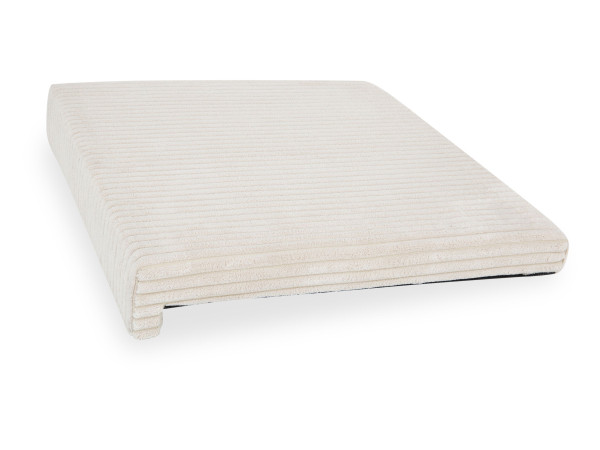 Kissen self KASIMIR DELUXE in beige aus Stoff