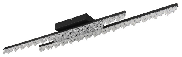 Deckenleuchte HILTON in schwarz aus Metall