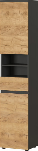 Hochschrank vito Mayor in Eiche aus Dekor