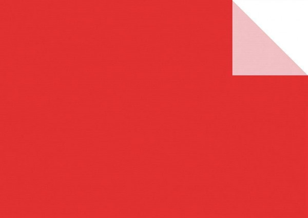 Geschenkpapier Rolle UNIKRAFT in rot aus Papier