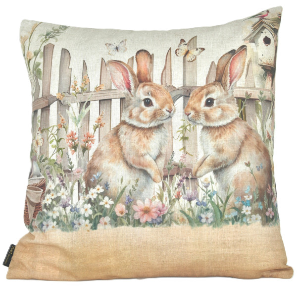 Kissenhülle HOPPEL aus Mischgewebe