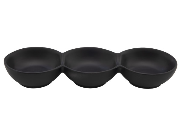 Schale BLACK in schwarz aus Keramik