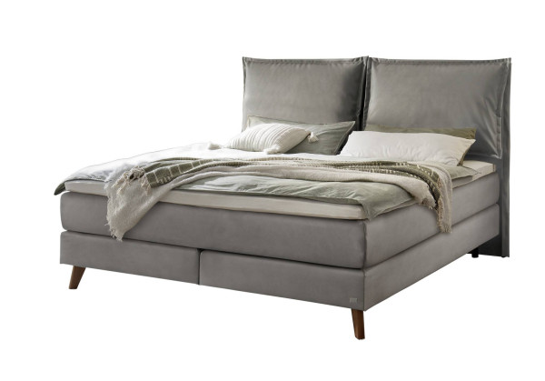 Boxspringbett HASENA RICARDA in 835-Monet steel