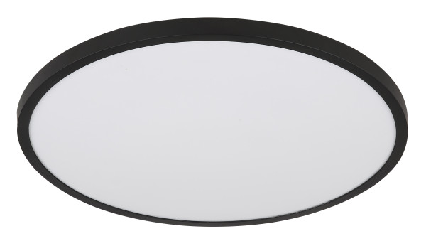 Deckenleuchte NIELSEN in schwarz aus Kunststoff