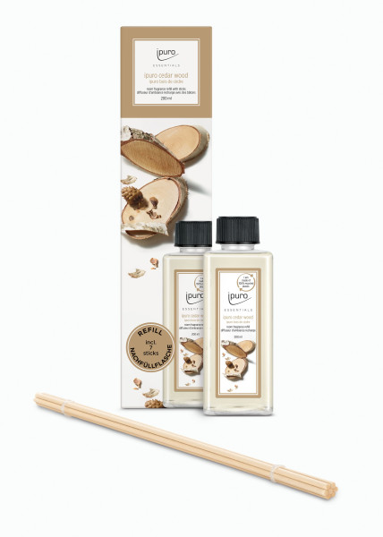 Refill ipuro CEDAR WOOD in braun aus Kunststoff