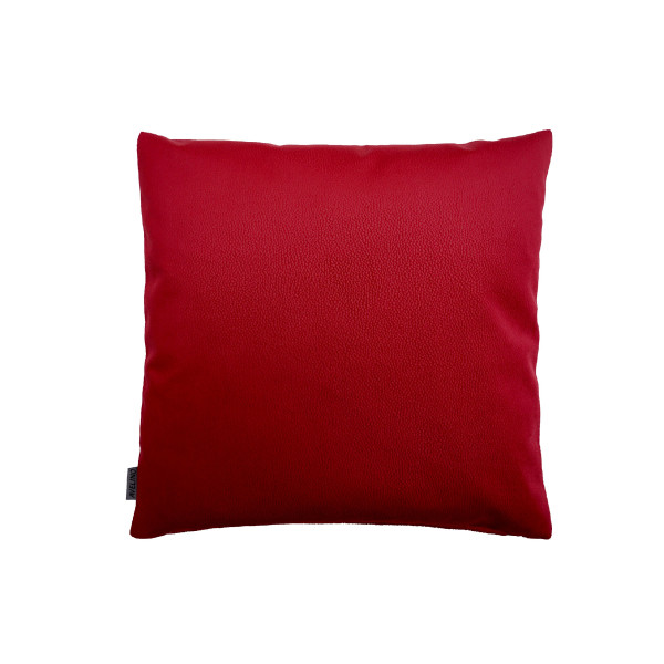 Kissen BELLA rubin in Rubin aus Polyester