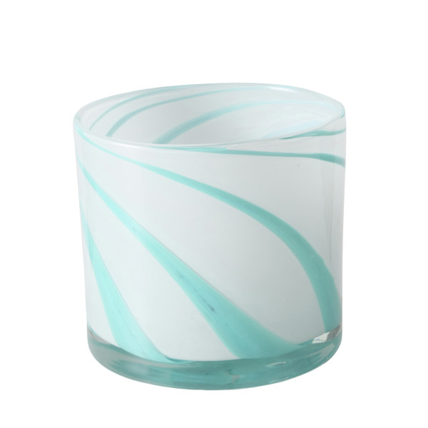 Windlicht ENIRA in mehrfarbig aus Glas