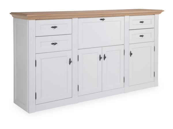 Highboard WEHRSDORFER MAISONETTE in weiß aus Lack