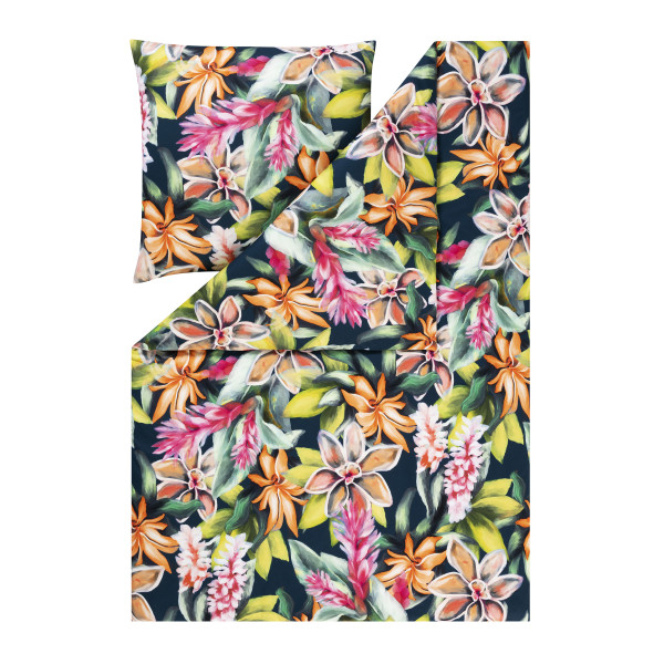 Bettwäsche MIRIAM Mako-Jersey in mehrfarbig aus Baumwolle