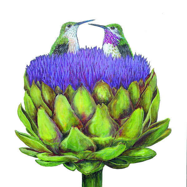 Servietten LOVE AT FIRST in bunt aus Papier