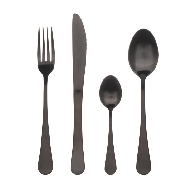 Besteck-Set MUNICH schwarz