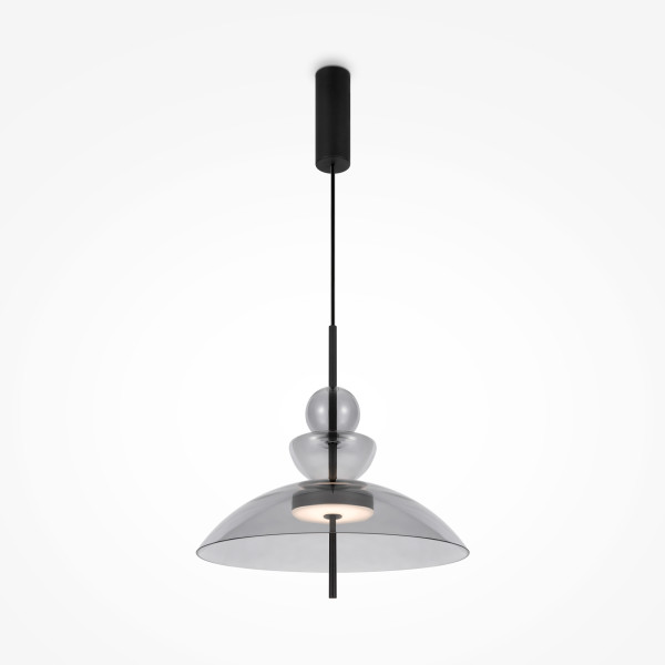 Pendelleuchte BANGKOK in schwarz aus Metall