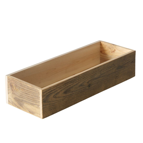 Tablett KRENO in braun aus Holz