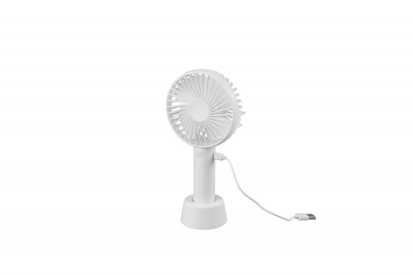 Handventilator TOGO in weiß aus Kunststoff
