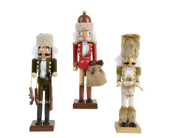 Nussknacker in mehrfarbig aus Holz