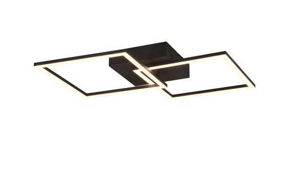 Deckenleuchte LED TRAIL in schwarz aus Metall