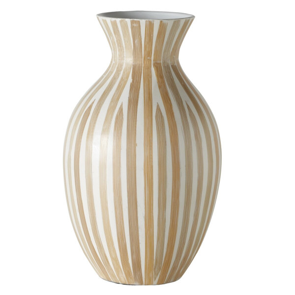Vase ESHARA in mehrfarbig aus Holz
