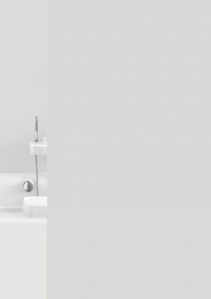 Duschvorhang IMPRESSA in grau aus PVC
