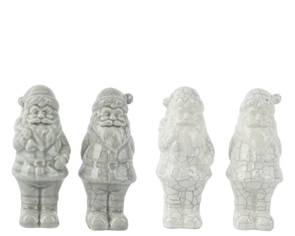 Dekofigur WEIHNACHTSMANN in mehrfarbig aus Dolomit