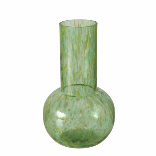 Vase GWEN in mehrfarbig aus Glas