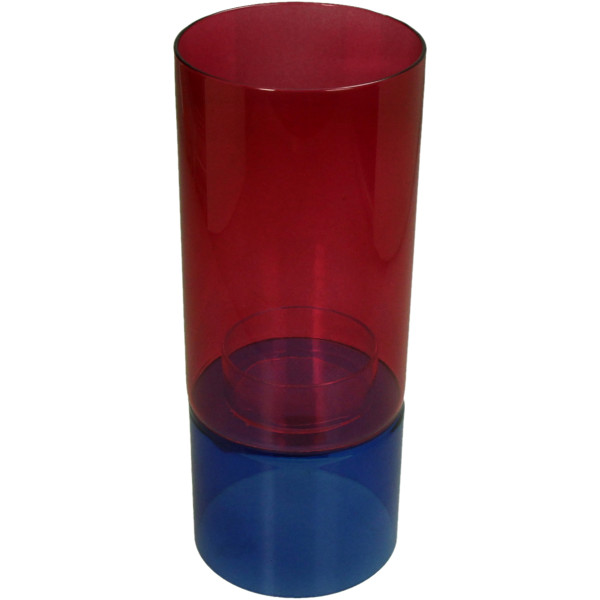 Kerzenhalter MULTI in mehrfarbig aus Glas