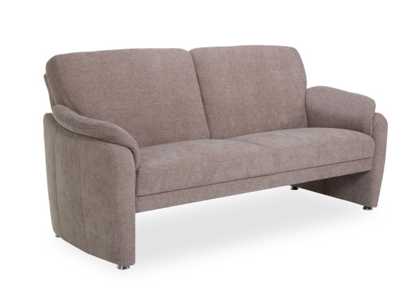Sofa Elastoform 3 Sitzer STEVE in taupe aus Stoff