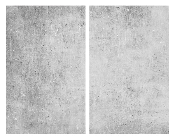 Herdabdeckplatten-Set BETON in grau aus Glas