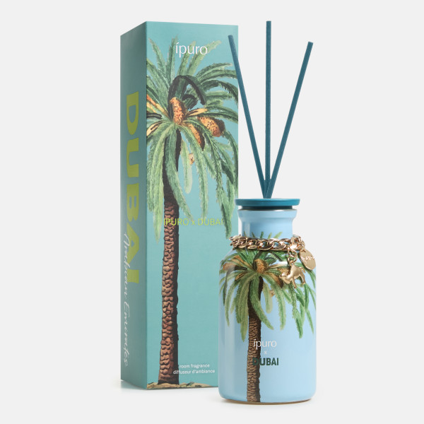 Raumduft ipuro DUBAI in blau aus Glas