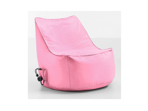 Sitzsack CUBA SMALL in pink aus Stoff