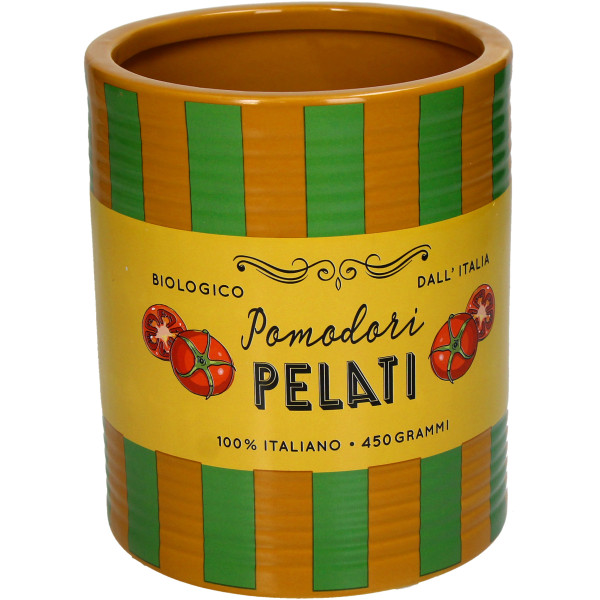 Pflanzgefäß POMODORI in mehrfarbig aus Steingut