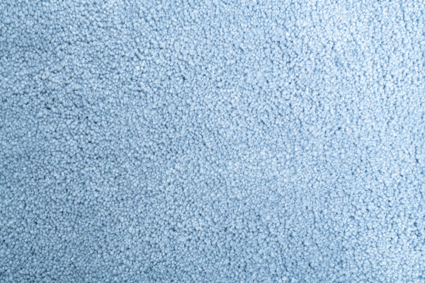 Teppich COZY hellblau in hellblau aus Polyester