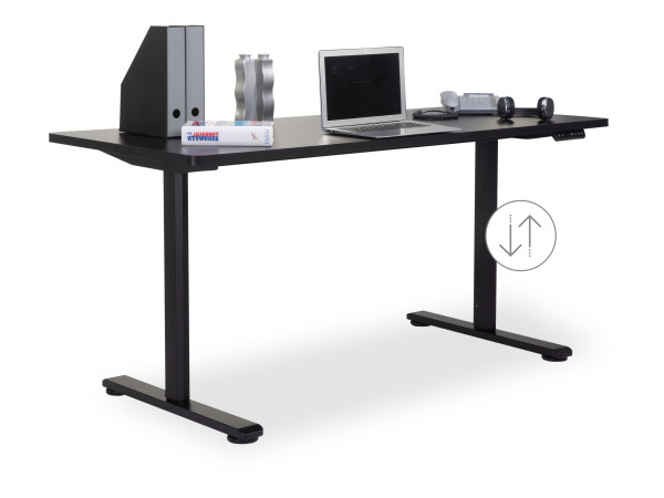 Schreibtisch HARPER ASTANA in schwarz