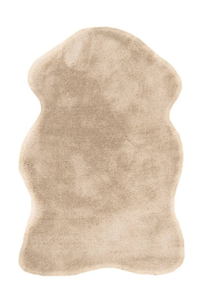 Teppich RABBIT LIGHT SHEEPSKIN in beige aus Polyester