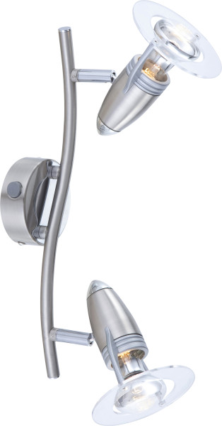 Wand-/Deckenspot FRANCES I in chrom aus Metall