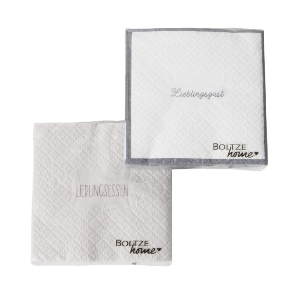 Servietten LIEBLINGSGAST in mehrfarbig aus Papier