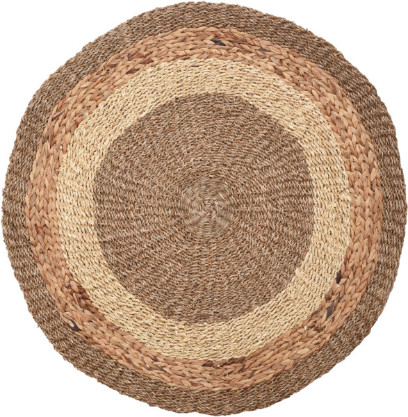 Teppich SEEGRAS in braun aus Wasserhyazinthe