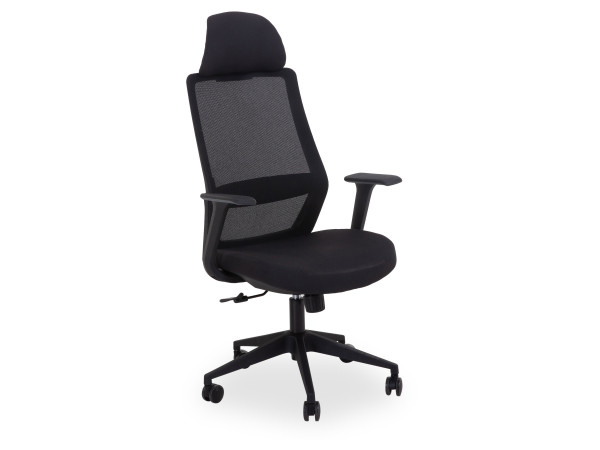Drehstuhl HARPER ALWAR in schwarz aus Nylon