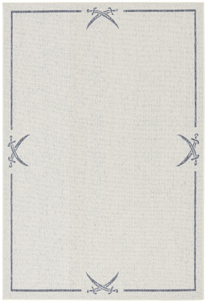 Teppich NORDSEE BEACH in beige aus Polypropylen