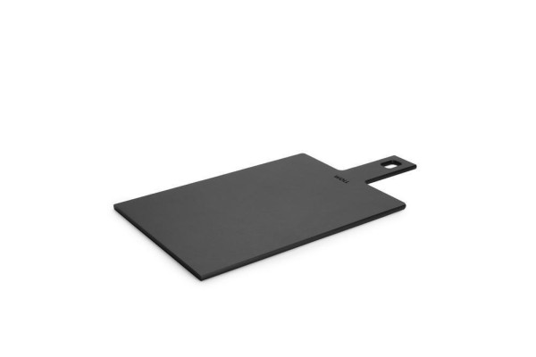 Schneidebrett WOLL CUT & SERVE in schwarz