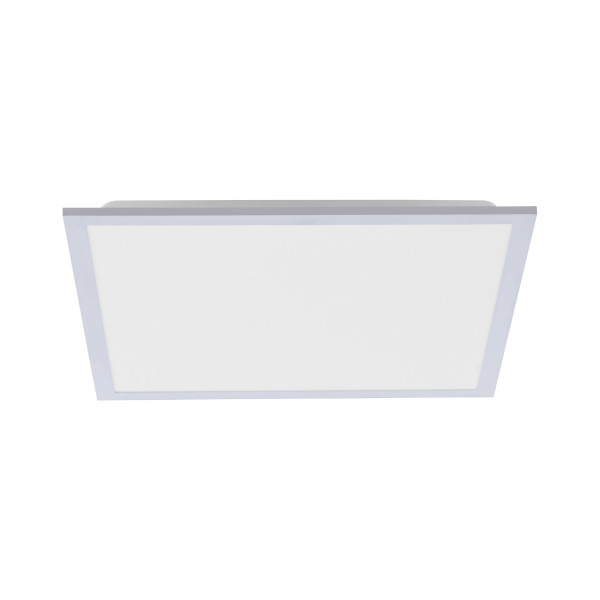 Deckenleuchte LED FLAT in silberfarben aus Materialmix