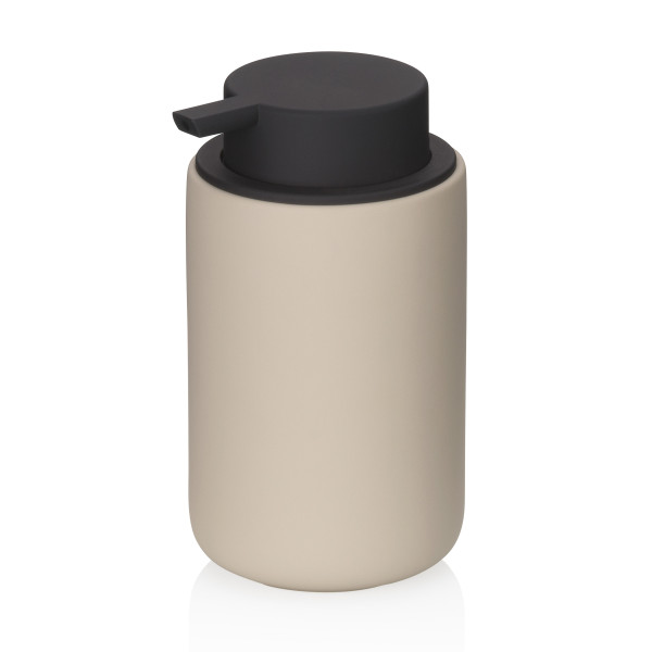 Seifenspender SANA beige in beige aus Keramik